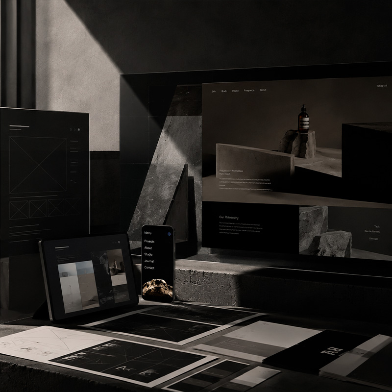Web design work